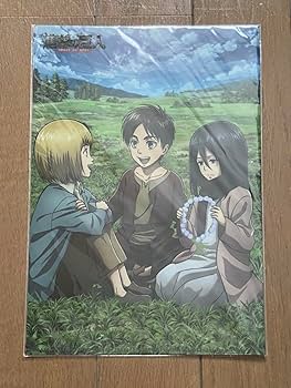 Amazon.co.jp: 付録 幼少期エレン ミカサ アルミン クリア